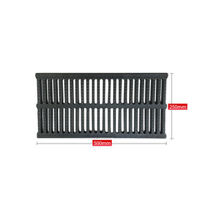 Caillebotis en acier galvanisé, canal de drainage en résine polymère pour l'eau de pluie - Product Image 5