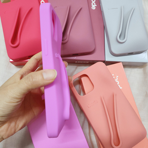 Chất Lượng Ban Đầu Son Môi DIY Make-up Rhod Mềm Trường Hợp Đối Với iPhone 16 15 14 13 12 Pro Max Xách Tay Lip Gloss Chủ Ins Hot Bìa - Product Image 4