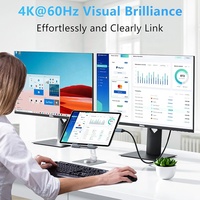 Câble USB-C vers HDMI Ultra Haute Vitesse de Haute Qualité 1M 2M 3M 4K 60Hz 1080P, Mâle Type-C vers Mâle HDMI