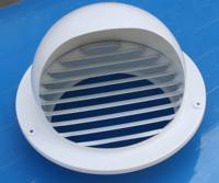 Diffuseur d'air rond pour plafond, grille de ventilation de climatiseur avec filet en acier