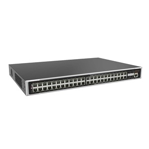 Commutateurs réseau PoE industriels gérés avec 48 ports RJ45 10/100/1000M + 4 ports SFP+ 1/10G pour caméras de vidéosurveillance - Product Image 2