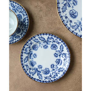 Service à thé et vaisselle Gabriella P. Blue Floral Transfer Decoration - Product Image 4