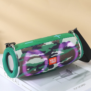 Altavoz de luz LED inalámbrico BT resistente al agua IPX4 portátil, reproducción de disco USB, Control remoto para actividades al aire libre, Audio, Playback-TG642 - Product Image 4