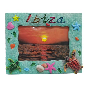 إطار صور/صورات مخصص من الراتنج على شكل جزيرة مالوركا تذكار سياحي إسباني - Product Image 5