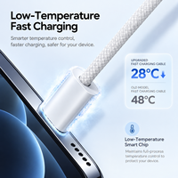 Câble USB-C vers USB-C à charge rapide PD 60W, tressé en nylon, en cuivre pur, cordon de données Type-C pour smartphones, usine de Yiwu