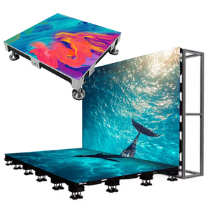 Pannello LED per Pavimento Ultra Piatto 500*1000mm, Schermo LED Interattivo P2.9 per Palcoscenico e Matrimoni, Display LED per Pavimento - Product Image 1