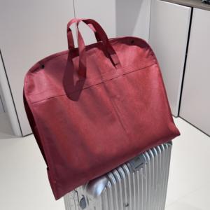 इको गैर बुना अनुकूलन योग्य परिधान सूट बैग यात्रा भंडारण जिपर ले जाते हैं - Product Image 4