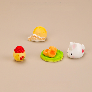 Adornos pequeños <span class=keywords><strong>de</strong></span> paisaje KI Zhuojing, <span class=keywords><strong>animales</strong></span> adorables, conejos <span class=keywords><strong>de</strong></span> dibujos animados para el Festival <span class=keywords><strong>de</strong></span> Medio <span class=keywords><strong>Otoño</strong></span>, pasteles <span class=keywords><strong>de</strong></span> luna para jardín - Product Image 4