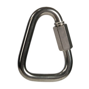 จงหยู โยวันแหวนเชื่อมต่อรูปสามเหลี่ยมสแตนเลส M10 ระบบล็อคเพื่อความปลอดภัยเกรดอุตสาหกรรมเพื่อการป้องกันความปลอดภัย - Product Image 5