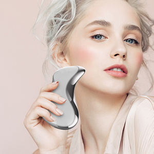 Elektrisches Vibrations-und Wärme-Gesichts massage gerät Guasha-Werkzeug Anti-Aging-Gua-Sha-Massage gerät zum Heben und Straffen der Haut - Product Image 2