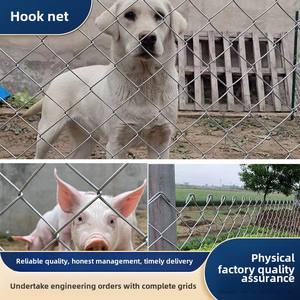 Inşaat demiri için galvanizli tel örgü çit korkuluk <span class=keywords><strong>Net</strong></span> tavuk kalem köpek kancası çiçekli işleme kumaş hayvancılık inek koyun <span class=keywords><strong>Net</strong></span> Orchard koruma - Product Image 2