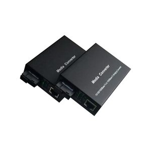 Gigabit Fiber Media Converter SC/RJ45 Ports 1000Mbps Single Mode Single Fiber AB Pair 3KM Industrial POE/GSM/GPRS Plug Play Kit - Product Image 3