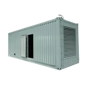 Zware 400kw/500kva Container Type Stille Diesel Generator Set Elektrische Super Stille Genset