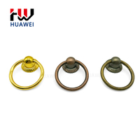 Pièces de meubles HUAWEI, anneau circulaire en plastique, poignées de porte, boutons de canapé, bouton rond, accessoires de décoration pour chaises de salle à manger