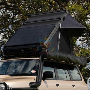 Tente de toit triangulaire en aluminium à installation facile Tente de toit latérale de voiture en aluminium à coque dure pour <span class=keywords><strong>Capmer</strong></span> - Product Image 2