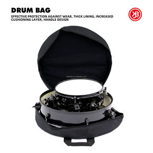 Beatello JBK étuis de batterie noirs Portable Snare Tom Bass Pad Drum Set Bag Convient pour le jeu de batterie - Product Image 5