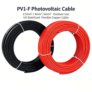 <span class=keywords><strong>สาย</strong></span>เคเบิลโซลาร์เซลล์ <span class=keywords><strong>PV1</strong></span>-<span class=keywords><strong>F</strong></span> ป้องกันการเสื่อมสภาพ ขนาด 2.5/4/6 มม.² <span class=keywords><strong>สาย</strong></span>ทองแดงเคลือบดีบุกแบบยืดหยุ่น สำหรับการจัดวางระบบไฟฟ้าโซลาร์เซลล์ภายนอกอาคาร - Product Image 3
