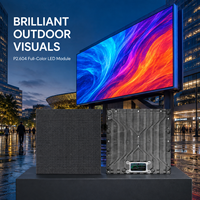 Module d'affichage LED couleur plein écran extérieur P2.604, étanche, haute luminosité, panneau mural vidéo pour publicité sur panneau d'affichage