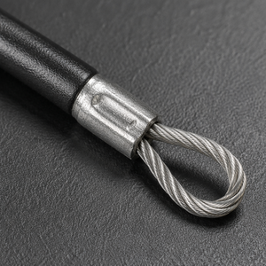Câble de sécurité SOLITE 3 mm recouvert de PVC compatible avec le système de verrouillage d'équipement extérieur <span class=keywords><strong>Thule</strong></span>, norme GB - Product Image 3