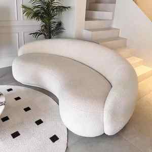 أريكة لشخصين بتصميم ياباني صديق للبيئة وأغطية قماشية لديكور غرفة المعيشة في الشقق العصرية - Product Image 4