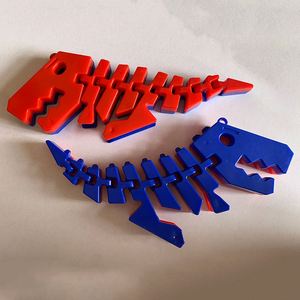 Juguete de Dinosaurio Flameante Impreso en 3D para Halloween, Decoración de Mesa para Niños, para Bromas y Alivio del Estrés - Juguete Creativo - Product Image 6