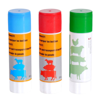 Stylo marqueur de gestion des animaux de couleur verte, bleue et rouge, étiquette, cochon, mouton, veau, marquage des animaux, Crayon pour élevage