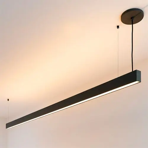 Auf/Ab aufgehängtes lineares Licht nach oben und unten, das hängende LED-Linear licht für Hotel emittiert