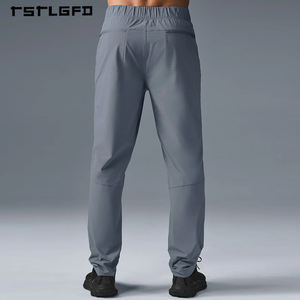 Jogging pour hommes, performance durable, polyester recyclé, pantalon de sport pour la course à pied, séchage rapide, respirant, pantalon de sport - Product Image 2