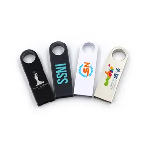 Hot Sale Disk Free Sample High Speed Metal Logo Pendrive 3.0 1GB 2GB 4GB 8GB 16GB 32GB 64GB Custom Usb Sticks Usb Flash Drive