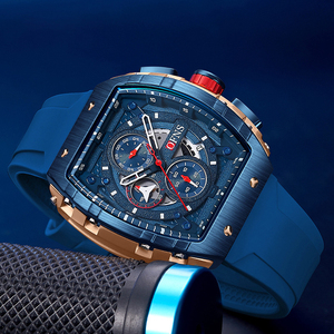 Reloj de Cuarzo OFNS de Alta Gama para Hombre, Reloj Deportivo de Moda para Adolescentes, Resistente al Agua, con Correa de Silicona, <span class=keywords><strong>Cronómetro</strong></span> (WA119) - Product Image 5
