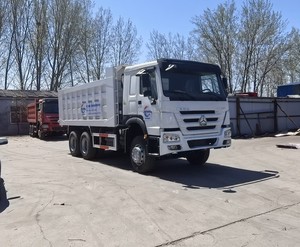 Camion à benne basculante 6x4 à roue droite, camion à benne basculante de capacité 5t robuste, camion à benne basculante à direction gauche - Product Image 1