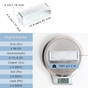 Kẽm <span class=keywords><strong>anode</strong></span> hy sinh cho vỏ tàu biển và cấu trúc ngoài khơi bảo vệ cathodic trong nước biển - Product Image 2