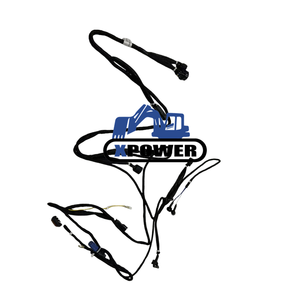 Xpower Negative Power Cable <b>Harness</b> 21Q6-18200-C02/21Q618200C02 21Q6-18201 for 6CTAA8.3 Engine R300-9S Excavator Guangdong - Product Image 1