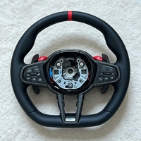 Volant en fibre de carbone CS pour BMW G08 G20 G22 G26 330i X3 G01 540i G30 G32 G35 G38 M550i X5 G05 G80 M3 G82 M4 M240i G42 Lci