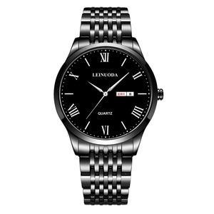 Dual <b>Calendar</b> Simple Timing Fashion Waterproof Large Dial Japanese Quartz Movement Men's Quartz Wrist Watch - Product Image 3