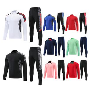 Men's Sporty Long Sleeve Zip-Up <b>Shirt</b> With <b>Geometric</b> Print Quick Dry Polyester Casual Wear Autumn Full Sleeve Stand Collar - Product Image 2