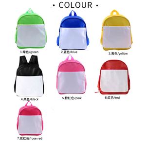 Sacs à dos vierges pour sublimation avec logo, fournitures en gros, cadeaux publicitaires, promotionnels, personnalisés, pour enfants, impression de sacs à dos scolaires - Product Image 2
