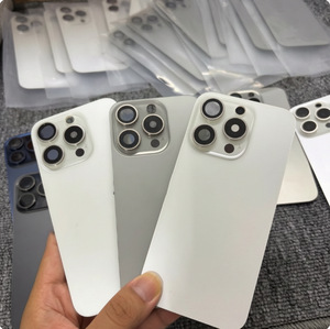 Coque arrière à grande ouverture pour iPhone 15 Pro Max – Pièces de rechange en gros, vitre arrière de batterie avec fonction d'alignement magnétique intégrée - Product Image 2