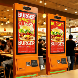 Kiosco de Pago de Autoservicio de 21.5, 27 <span class=keywords><strong>y</strong></span> 32 Pulgadas con Cámara, Punto de Venta e Impresora de Recibos para Comercio Minorista Inteligente <span class=keywords><strong>y</strong></span> Uso en Restaurantes - Product Image 1