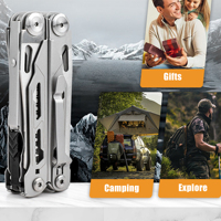 Outils multifonctions en acier inoxydable, couteau tactique de camping, pince multifonction, outil multi-usages