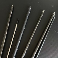 Lance de pêche sous-marine en fibre de carbone MARCH de 2 m, lance de pêche à la main pour la plongée