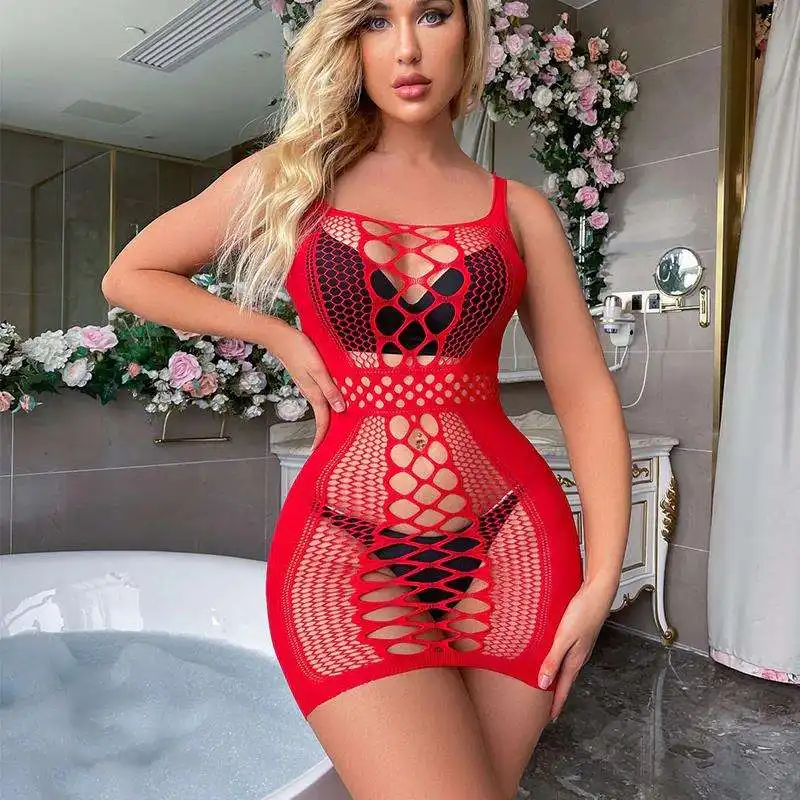 Sexy Babydoll Lace Perspective Sex Erotic Lingerie Set Underwear Dress Porn Sexy Lingerie For Women