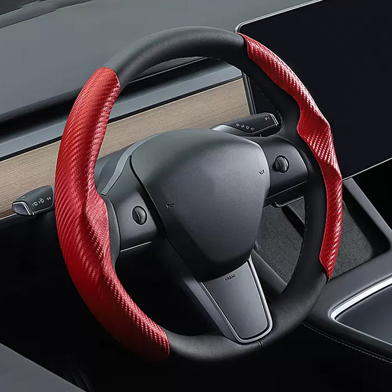 Fibre de carbone rouge