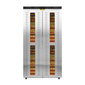 New 116 khay công suất lớn công nghiệp thép không gỉ trái cây Máy sấy khô thực phẩm dehydrator - Product Image 1