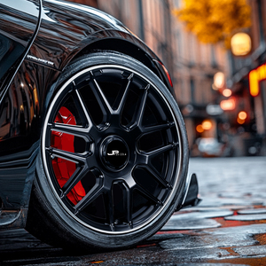 JPwheels, las ruedas de coche de pasajeros más populares para Mercedes Benz 18 19 20 21 22 pulgadas, llantas de coche negras 5x120, ruedas de aleación 5x112 #02008 - Product Image 5