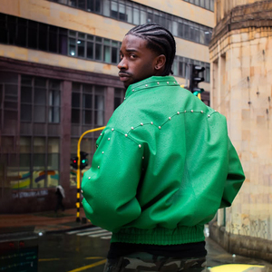 Giacche e Cappotti da Motociclista in Pelle Personalizzati per Uomo, con Borchie, Pesanti, Invernali, Antivento, con Zip, Stile Baseball e Aviatore - Product Image 2