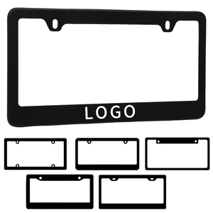 Cadre <span class=keywords><strong>de</strong></span> <span class=keywords><strong>plaque</strong></span> <span class=keywords><strong>d</strong></span>'<span class=keywords><strong>immatriculation</strong></span> en plastique personnalisé <span class=keywords><strong>de</strong></span> plus en plus grand <span class=keywords><strong>avec</strong></span> lettres 3D en relief (style professionnel) - Product Image 1