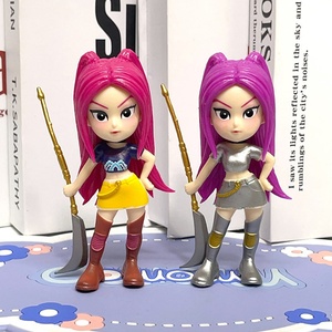 Demons <span class=keywords><strong>Hunter</strong></span> Squad PVC Blind Box Figures K-Style Big Head Chibi Rumimi Cute Anime Cartoon Toy Figurines Desk Display - Product Image 2