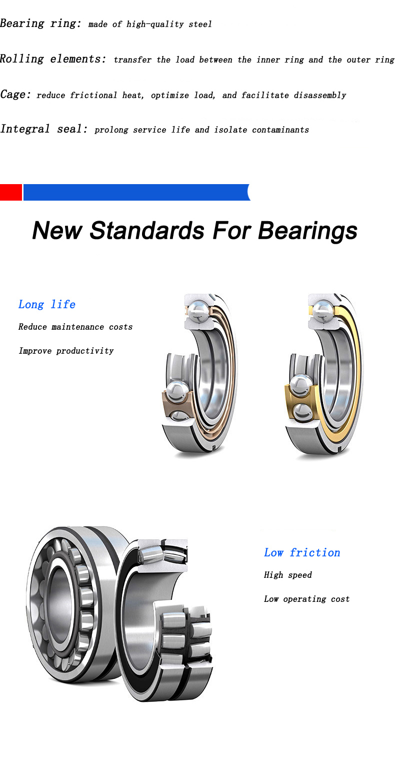 6088 Bearing size 440X650X94mm Open Super Large Deep Groove Radial Ball Bearing
