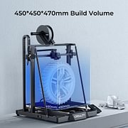 Imprimante 3D FDM automatique Creali CR-M4, volume d'impression 450*450*470mm, état neuf, prend en charge le matériau PLA, garantie 1 an, USB - Product Image 2
